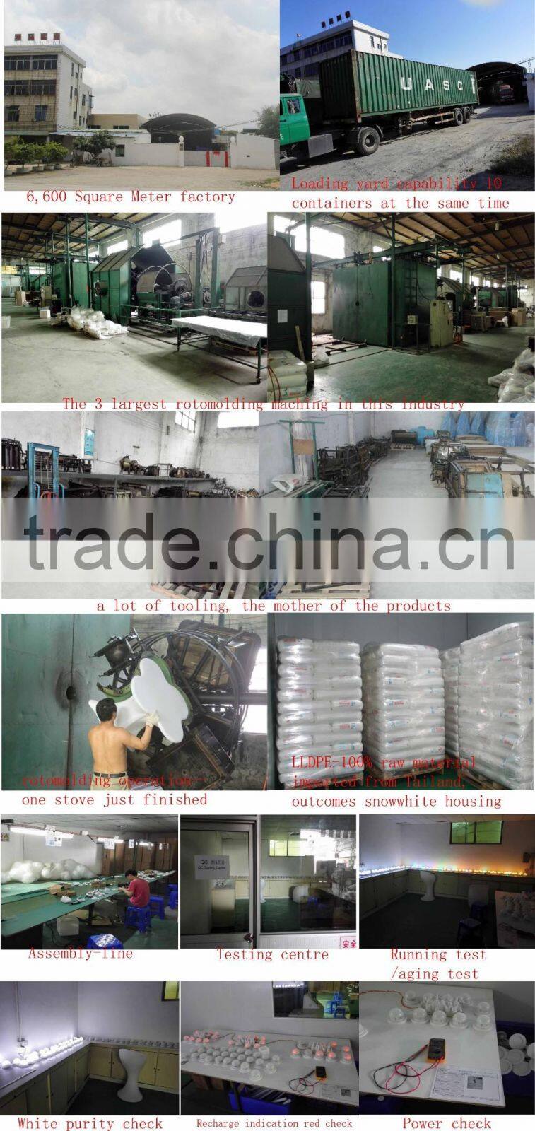 Hot sale RGB LED SMD longger working time power saving glow in the dark golf ball