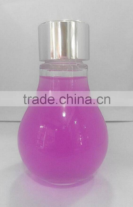 100ml bulb shape reed diffuser glass bottle