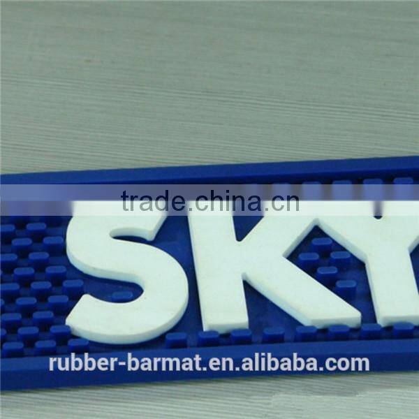 Best sell printed logo pvc rubber mats