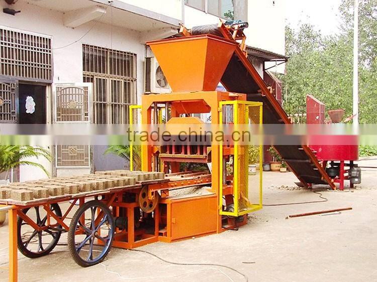 products semi auto concrete block machine with concrete molds