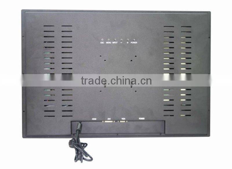 21.5" aluminum bezel industrial monitor (7"~82")