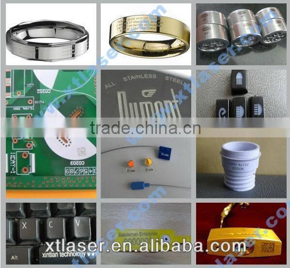 OEM cheap YAG diode pump laser marking machine for mental