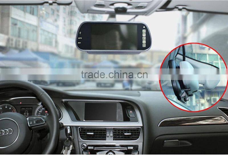 Car Mirror Parking Sensor with Wide Rear View