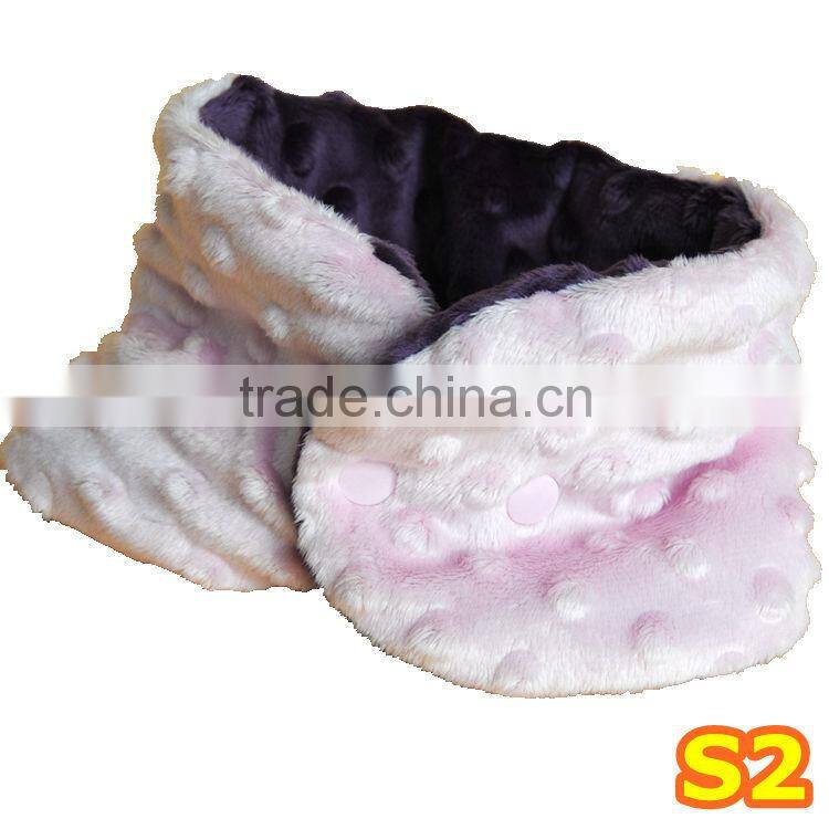 Pass OEKO-TEX 100 Kids Minky Scarf With Padding For New Year Gift Safe For Baby.JSS20151106002