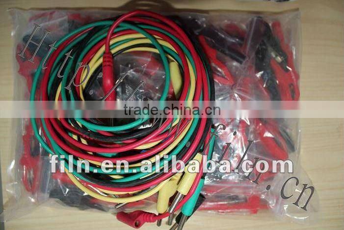 80mm nickel plting complete insulated crocodile clamp 40A