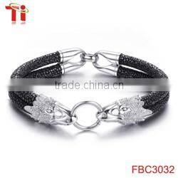 Good Quality Bicycle link chain stainless steel mens hand biker bracelet jewelry