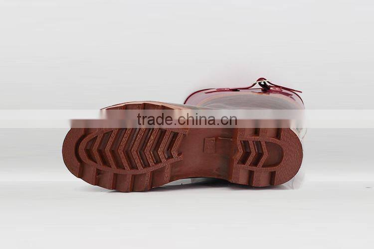 Famouse Brand Cheap Colorful rubber cowboy rain boots wholesale