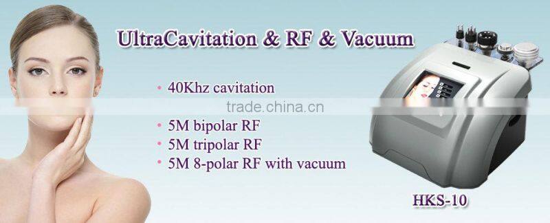 china supplier skin care machine beauty vacuum rf fat cavitation slimming equipment
