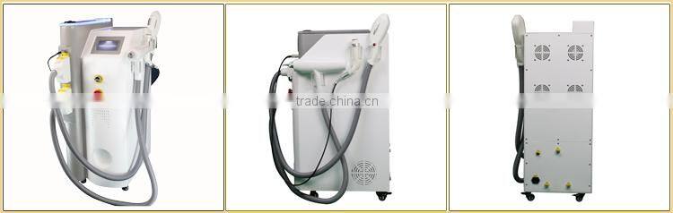 Multi-functional beauty apparatus shr lazer e light ipl rf system