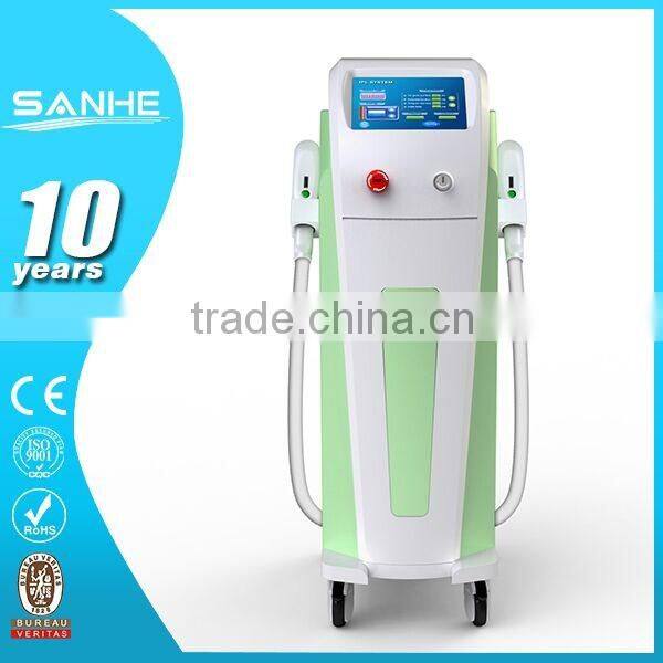 e-light IPL laser hair removal machine SHR function
