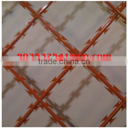 China supplier low price cheap razor barbed blade wire specification