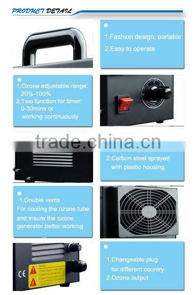 2013 New 2G 3G household ozone generator water treatment