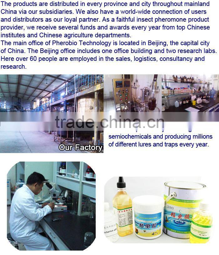 Ephestia/plodia spp. pheromone lure and rice flour trap set