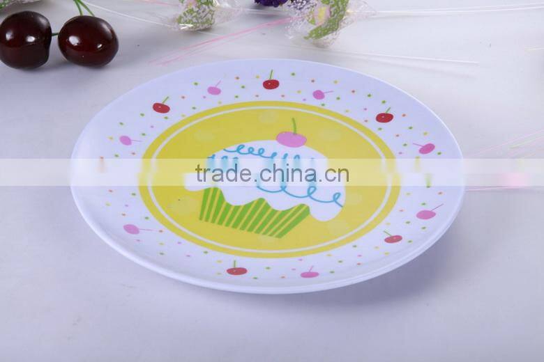 Melamine wares custom cheap melamine plate