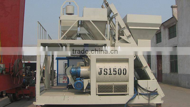 Portable ready mixed concrete batching plant for sale