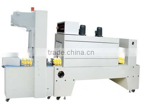 Heat shrinkage film oil bottle shrink package machine on selling