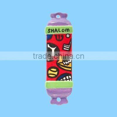 ceramic jewish favor items protective mezuzah