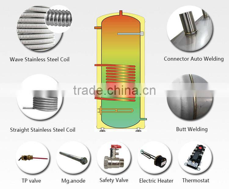 Good corrosion resistance portable electric water tank with pipe
