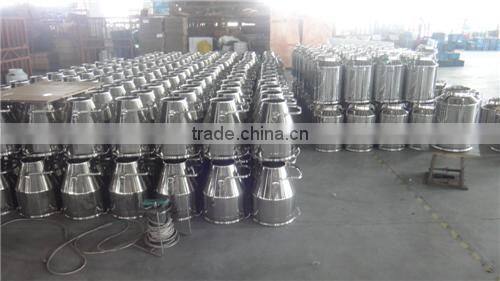 stainless steel milking bucket