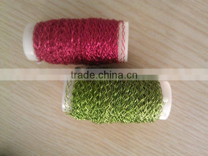 XQ hot sale crimped colored bullion wire(manufacture mass production)
