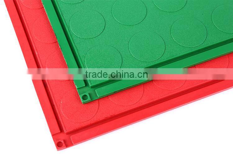 Brand new PVC Anti-Slip Garage floor mat with high quality