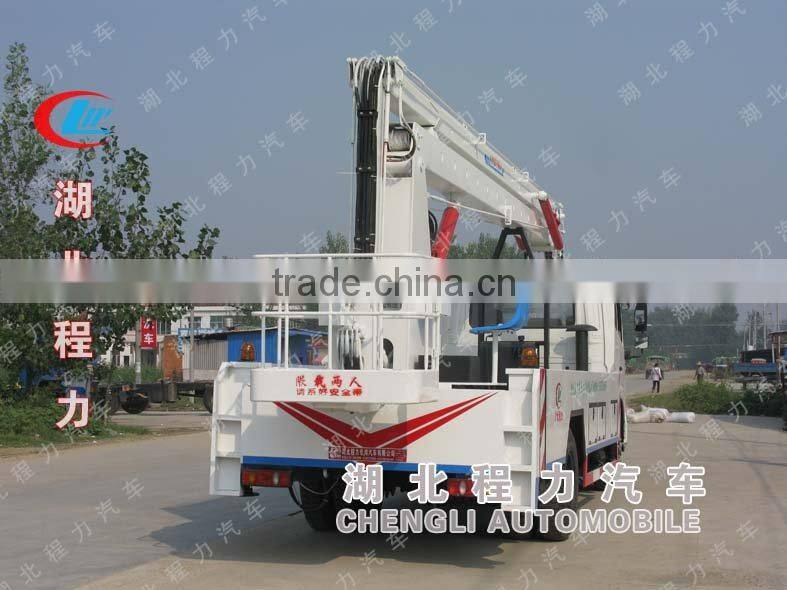 4*2 aerial platform truck with boom lift