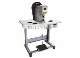 Semi-automatic shoelace tipping machine