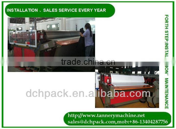 leather process machine of staking machine for tannery