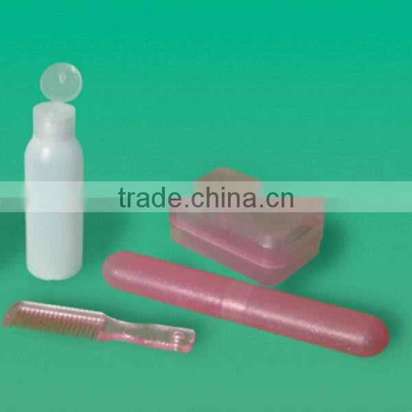 good plastic travel soap and toothbrush holder set ST-01