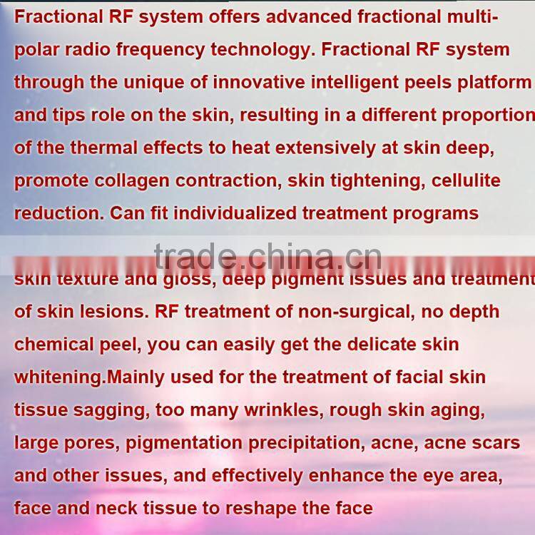 RF Radio frequency rf lifting skin tightening face beauty rf machine