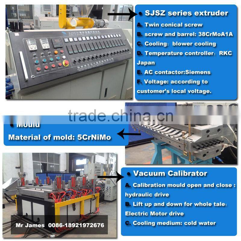 High quality PVC Table Plank Extrusion Machine