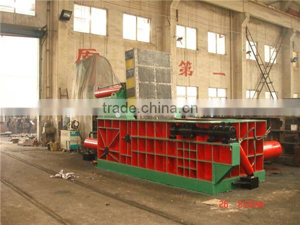 Iron and steel baler