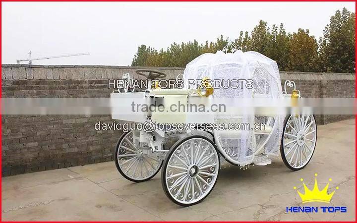 Luxury Baby Princess Horse Pumpkin Wedding Cinderella Carriage