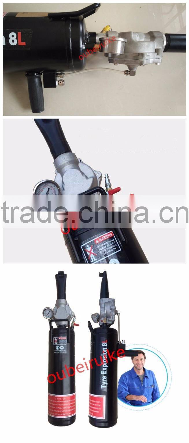 OBRK Gas Cylinder Tire Sealer High Pressure Rapid Tyre Inflator Pump