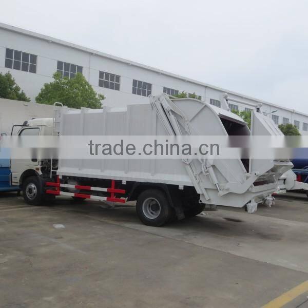 120hp DONGFENG 4*2 Waste Compactor Truck 6 m3