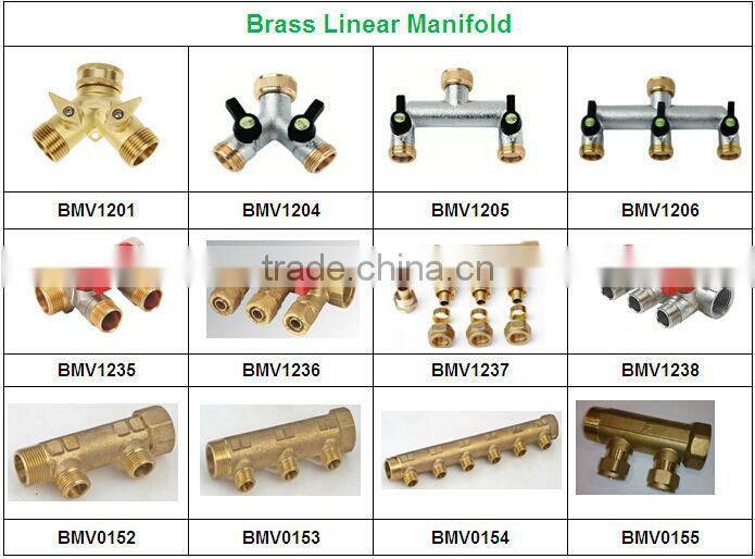 Brass mini ball valve angel type