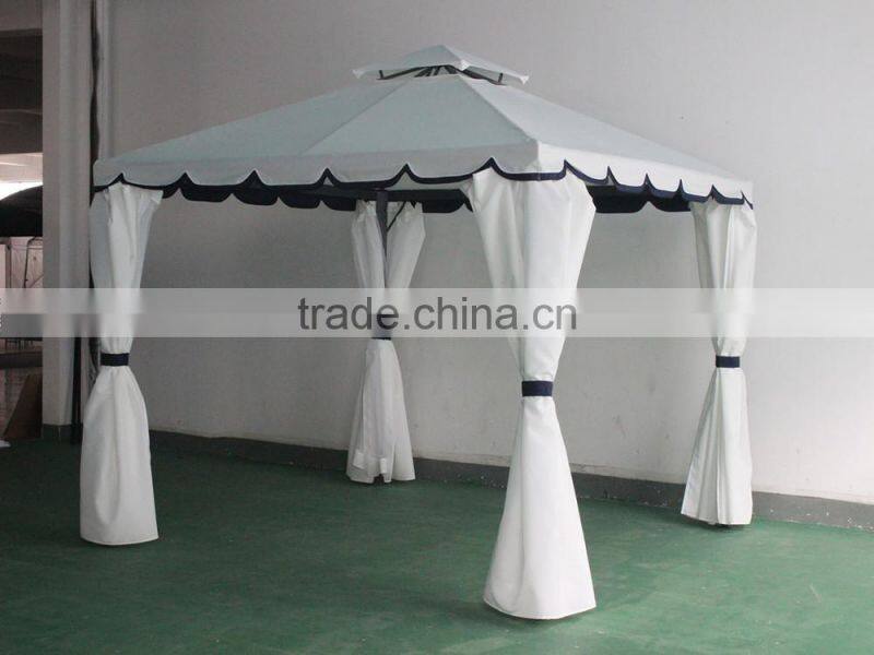 3x3m Aluminium frame luxury garden gazebo
