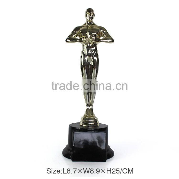2016 metal trophy customized Oscar awards trophies