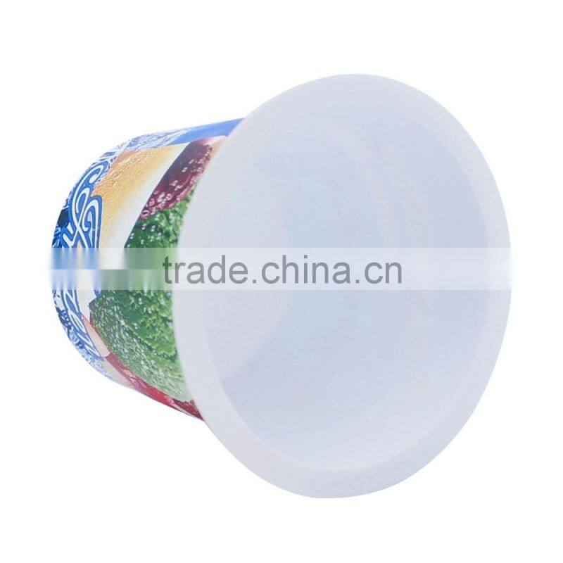 IML Design 6oz Container of Yogurt, Yogurt Cup Packaging Supplier