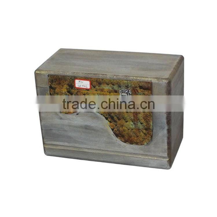 High Quality Home Decorative Antique Storage Customized Natural Wood Box