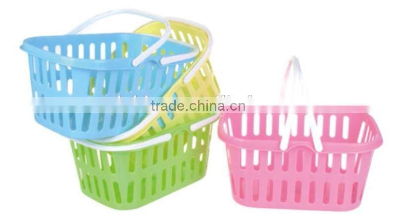 high quality cheap price plastic hanging baskets/organization baskets/plastic baskets with hole