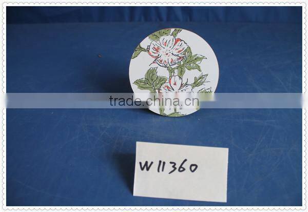 cheap Square colorful MDF mats pads wooden tableware coaster wholesale