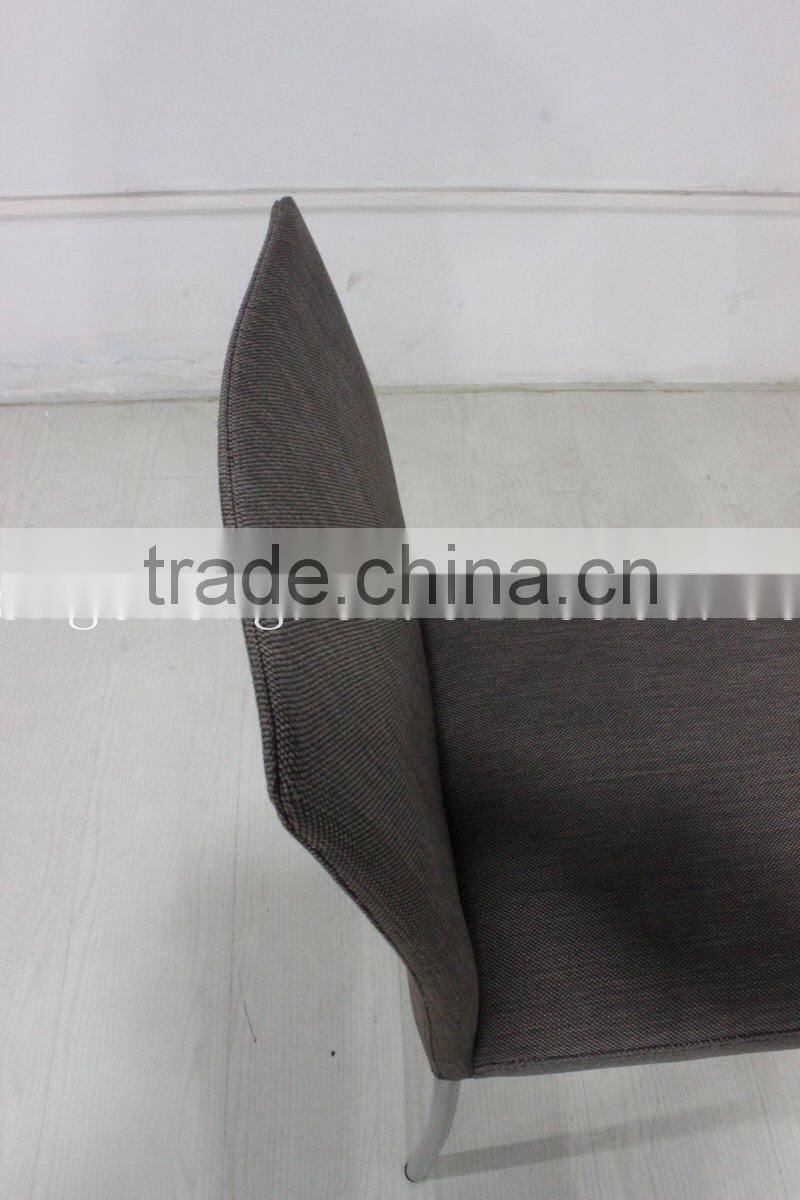 Modern luxury Appearance and stainless steel restaurant chair