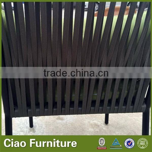 Outdoor ribbon furniture American garden bar chair