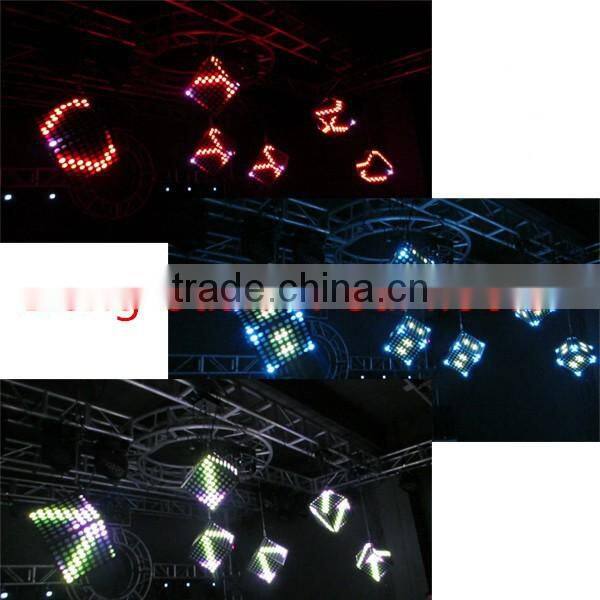 hot sale Dong Guan Patent Disco Wedding Decoration Lighting Equipment 3D Magic Led Cube