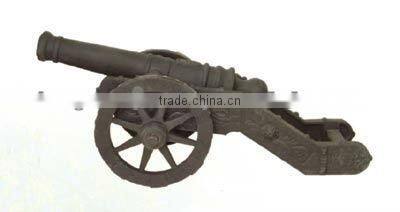 ornamental cast iron cannon