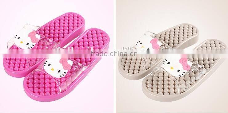 Hot sale high quality plastic massager slippers anti-slip bath slipper