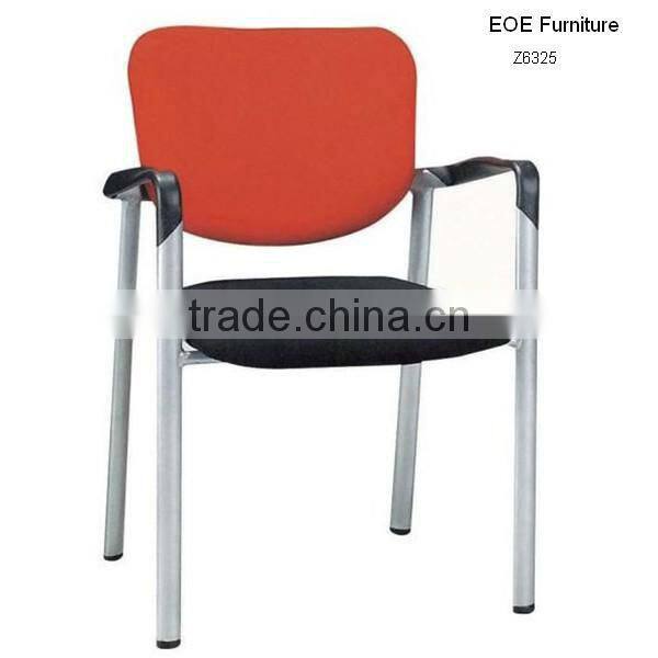 Stacking arm chair with wheels Z6325W