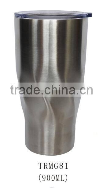 Stainless steel 20oz double walled insulated vacuum drinking cup