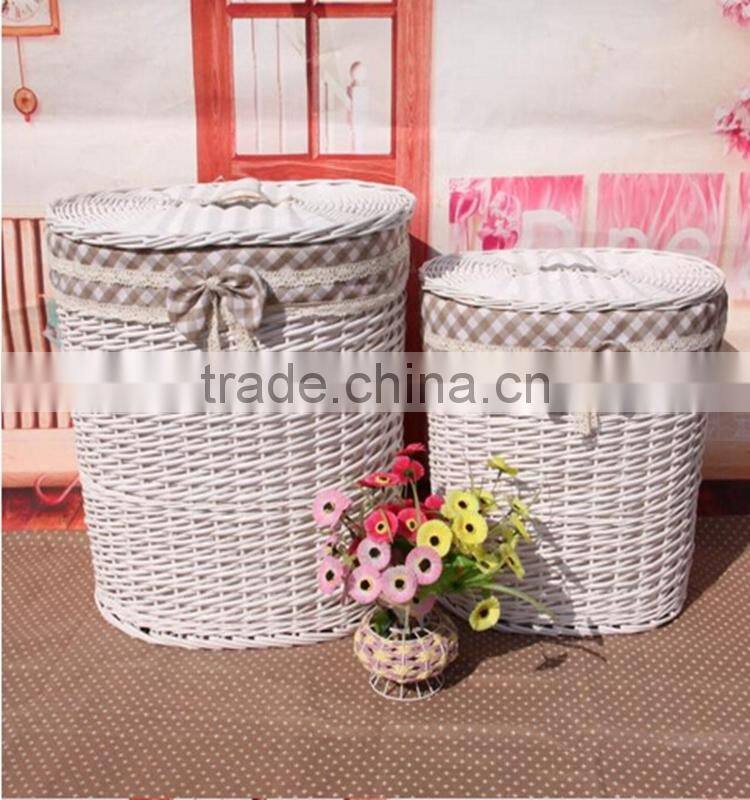 wicker craft round wholesale laundry baskets